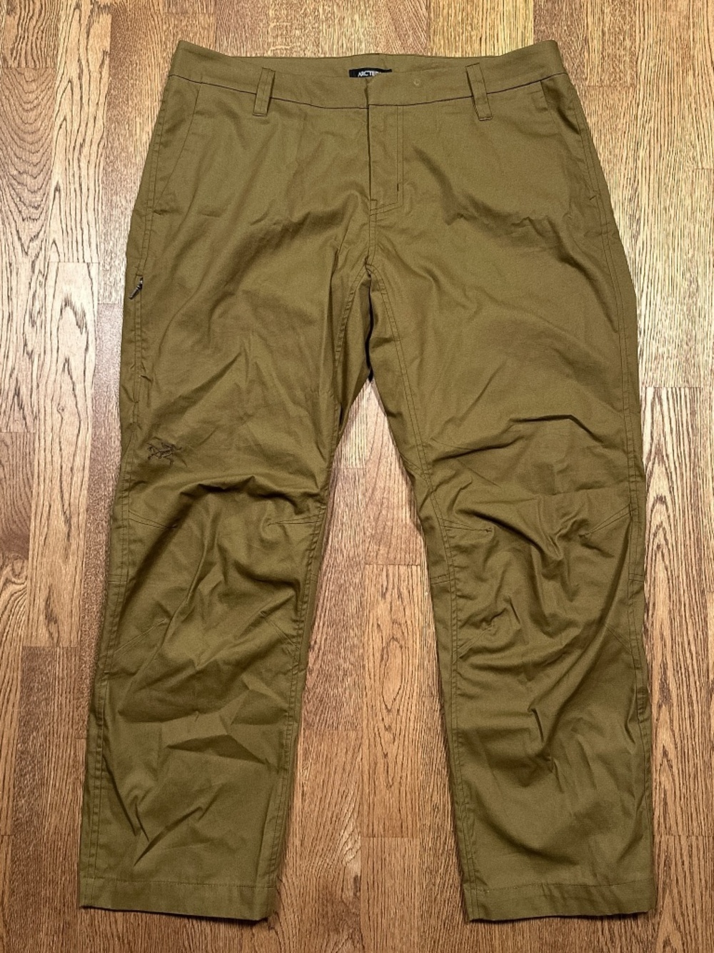 Arc'teryx A2B Chino Pants Khaki Green Cargo Utility Hiking Mens 36